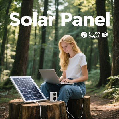 Solar Charging Panel 4W 10W Compact Lightweight Single-Crystal Monocrystalline Micro USB for Mobile Phone Power Bank Camera Speaker Hiking Camping Outdoor Travel