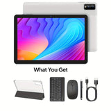 White tablet+Black keyboard