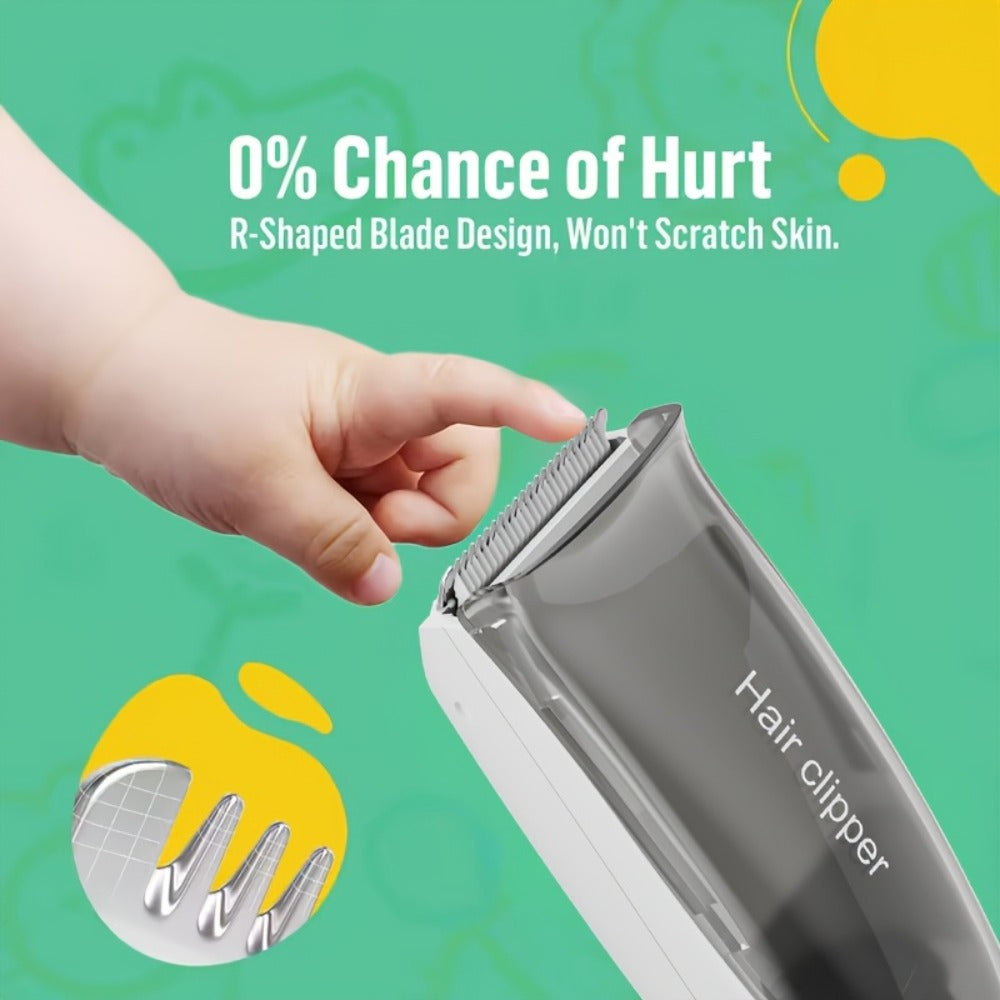 Electric Hair Clipper with Automatic Suction & USB Rechargeable — Mess-Free Self-Cutting Cordless Trimmer, Portable Vacuum Hair Catcher, Professional Home Haircut Kit for Men & Women