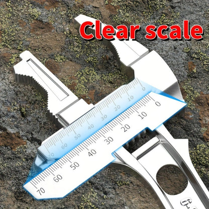 Adjustable Double-Ended Bathroom Wrench for Sink, Faucet and Pipe Work in Black or Silver Finish