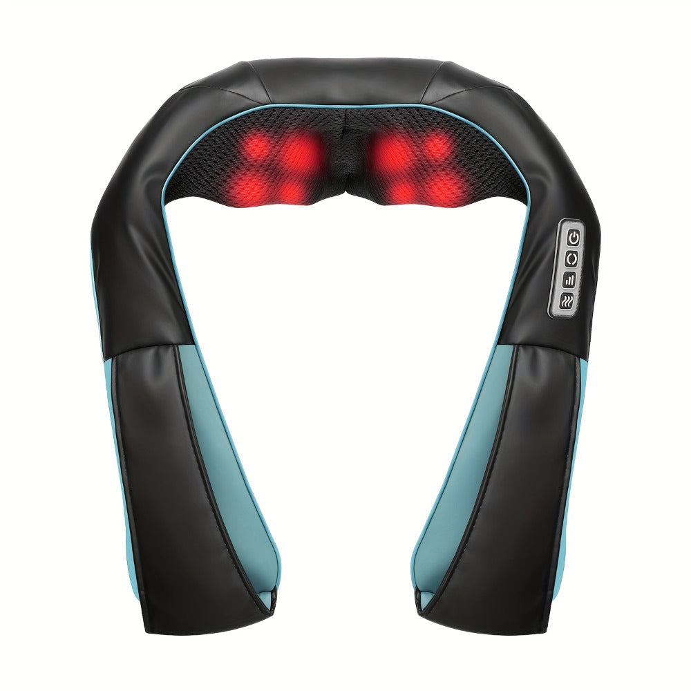 Acupressure Massager – Electric Acupoint Deep Kneading Neck & Shoulder Massager for Back, Waist, Legs, Feet & Muscles, Portable Full Body Relief Device, Ideal Gift for Parents, Seniors, Men & Women