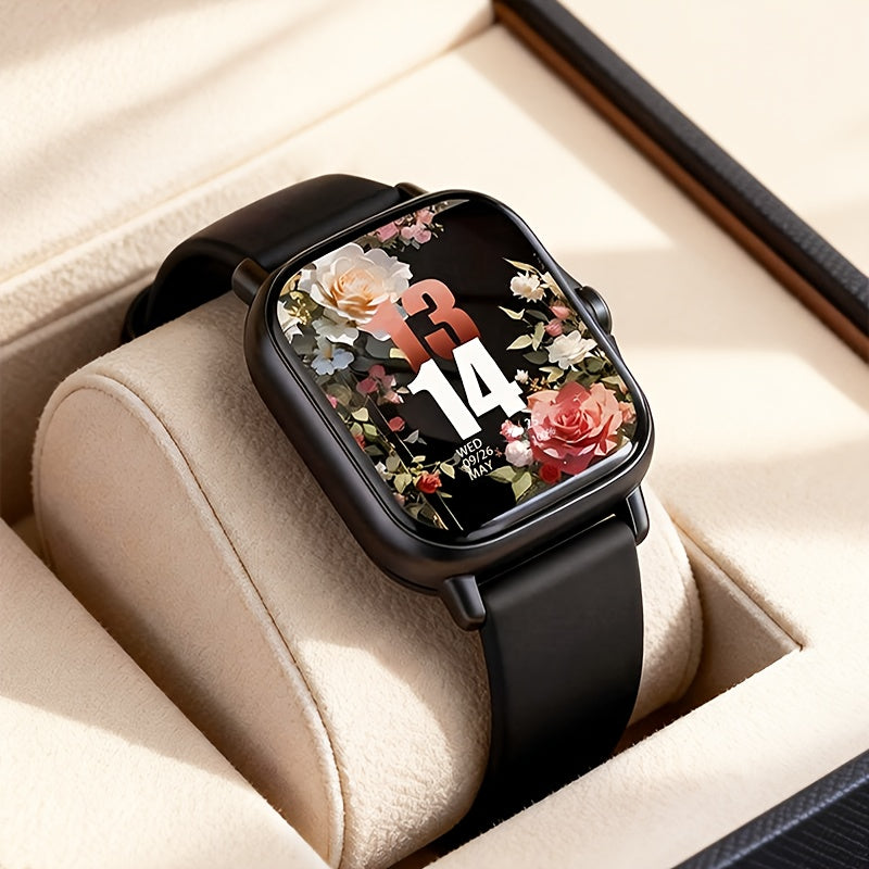 Smartwatch – with Remote Photo Control & HD Voice Calling, Large Screen Unisex , Message Notifications, Multiple Sport Modes, Heart Rate…