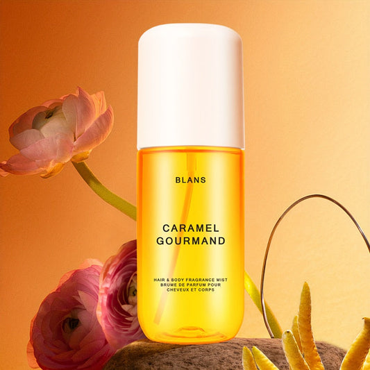 Body & Hair Perfume Spray for Women 3.38 oz - Caramel Gourmand Scent, Moisturizing Fragrance Mist for Skin Body & Hair, Travel Size, Perfect Gift for Valentine's Day & Mother's Day