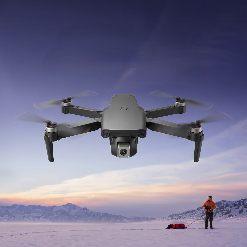 8K Brushless Motor Drone Obstacle Avoidance 2026 Upgraded Foldable Quadcopter 2 Batteries One-Button Return USB Charging Tools