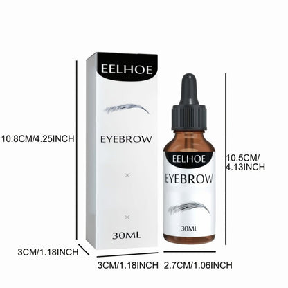 Lash & Brow Growth Serum 2-Pack – Thickening Lengthening Curling Eyelash Serum for Fuller Upper Lower Lashes | Eyebrow Serum for Sparse Brows & Hairline | Unscented All Skin Types 0.34oz Each
