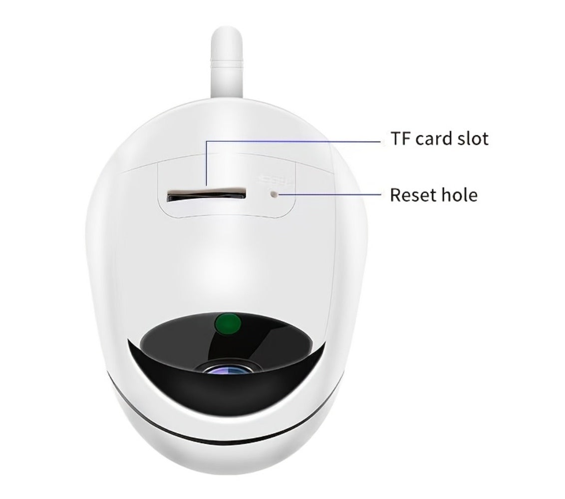 Indoor Security Camera 1080P WiFi Model with Night Vision, Motion Detection and Two-Way Audio