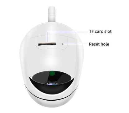 Indoor Security Camera 1080P WiFi Model with Night Vision, Motion Detection and Two-Way Audio