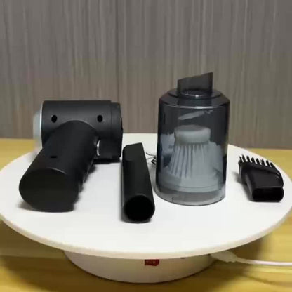 Mini Vacuum Cleaner Wireless Charging with Strong Suction – Portable Cordless Handheld Cleaner for Computer Keyboard, Car & Home, Great Gift for Valentine's Day, July 4th & New Year