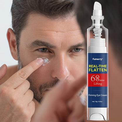 Funmery Eye Cream Pen with Narrow Precision Pump in a Blue-and-White Cosmetic Tube Dispenser Design