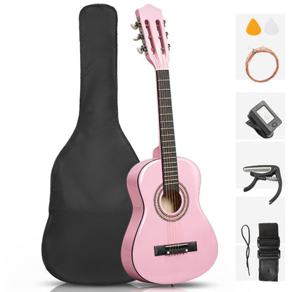 Acoustic Guitar, 30 Inch, 30 inches, Inch, Adults, Round for Lessons and Practice detail image - detail view 10