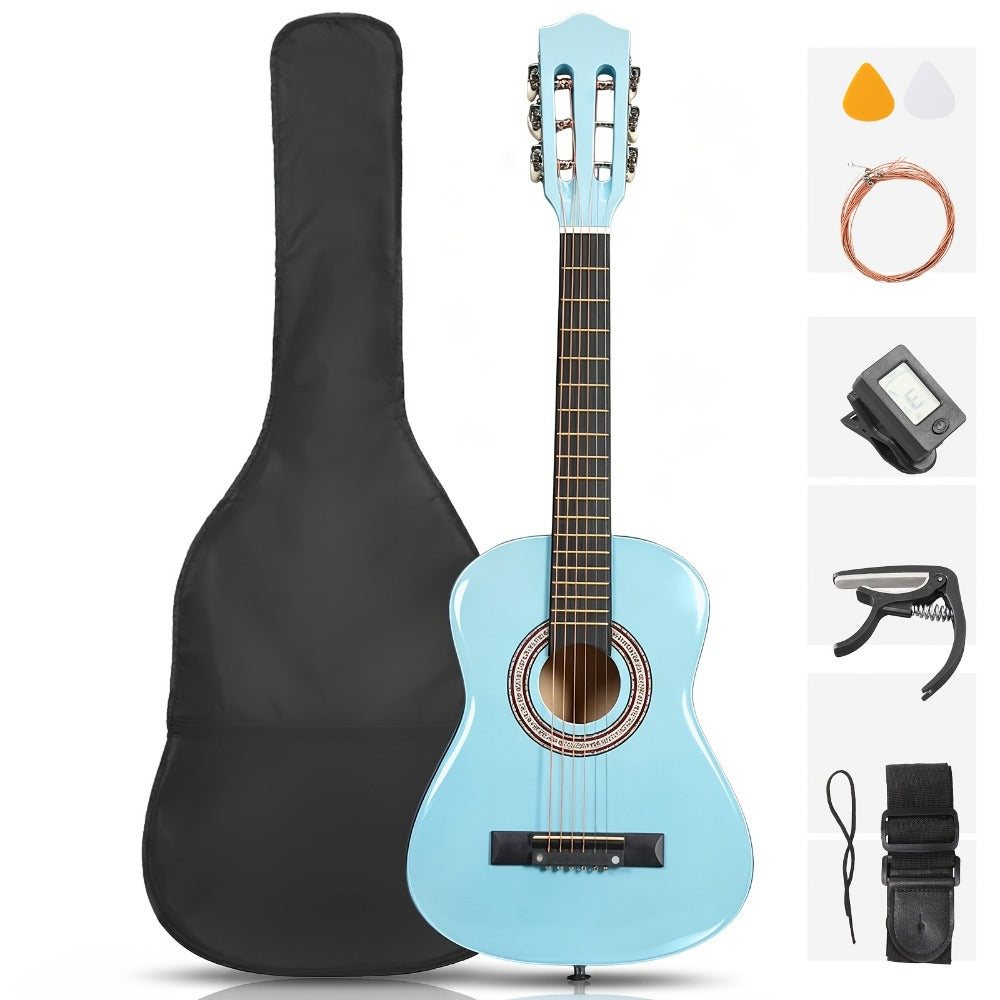 Acoustic Guitar, 30 Inch, 30 inches, Inch, Adults, Round for Lessons and Practice detail image - detail view 9