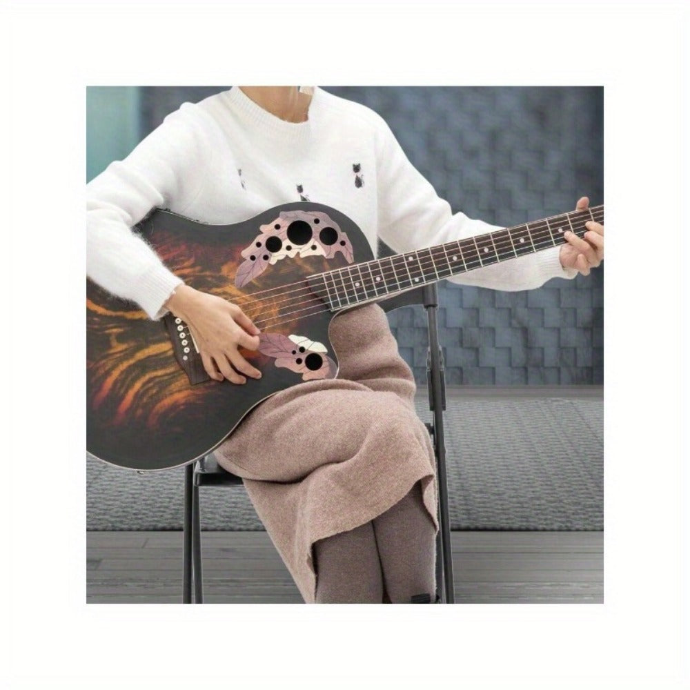 Acoustic Guitar, 41 Inch, Adjustable, Full Size, MOTOOS, Inch, Full-Size for Lessons detail image