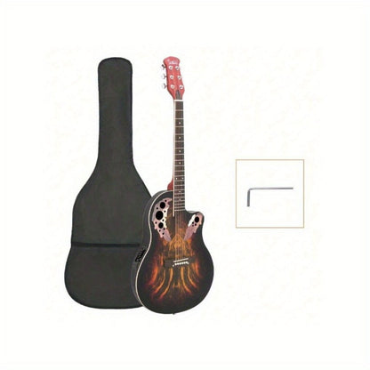Acoustic Guitar, 41 Inch, Adjustable, Full Size, MOTOOS, Inch, Full-Size for Lessons detail image - detail view 5