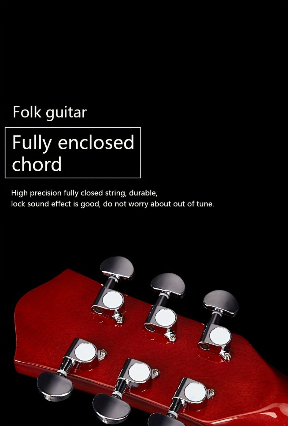 Acoustic Guitar, 41 Inches, This, Comprehensive, Designed for Lessons and Practice detail image - detail view 20