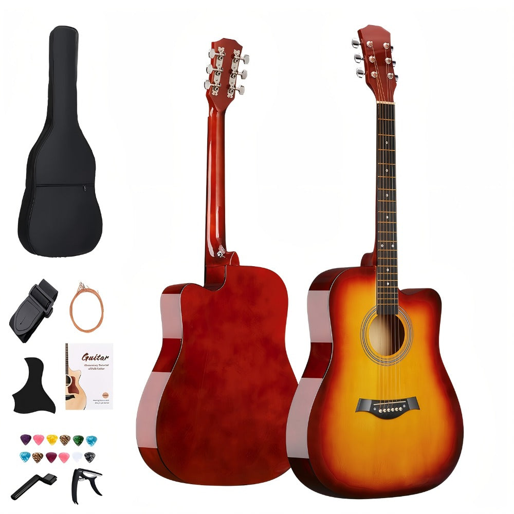 Acoustic Guitar, 41 Inches, This, Comprehensive, Designed for Lessons and Practice detail image - detail view 7