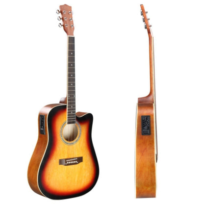 Acoustic Guitar, Adjustable, 10W, KMA101, 41-Inch, Black for Lessons and Practice detail image - detail view 5