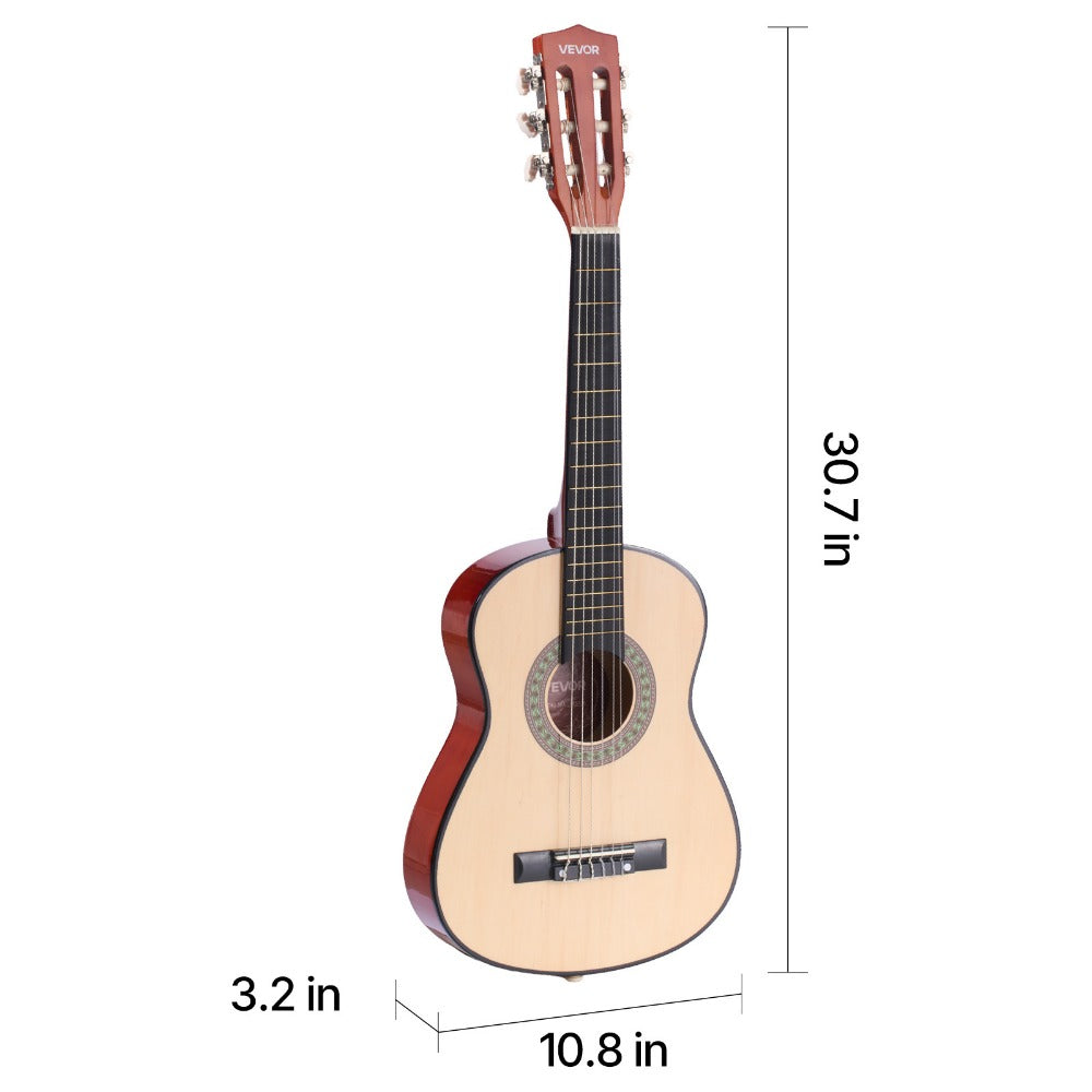 Acoustic Guitar, Black, VEVOR, Classical, Beginner for Lessons and Practice detail image - detail view 22