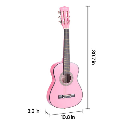 Acoustic Guitar, Black, VEVOR, Classical, Beginner for Lessons and Practice detail image - detail view 29