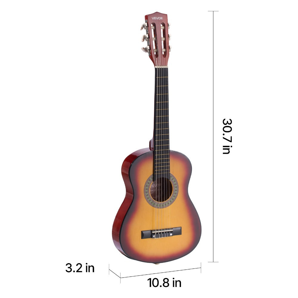 Acoustic Guitar, Black, VEVOR, Classical, Beginner for Lessons and Practice detail image - detail view 6