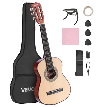 Acoustic Guitar shown in the Natural Color option