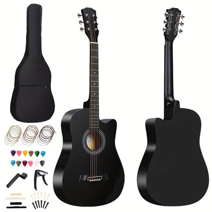 Acoustic Guitar, Complete, 38-Inch, Players for Lessons and Practice detail image - detail view 12