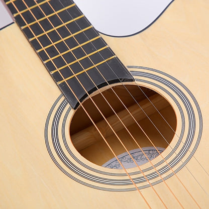 Acoustic Guitar, Complete, 38-Inch, Players for Lessons and Practice detail image - detail view 9