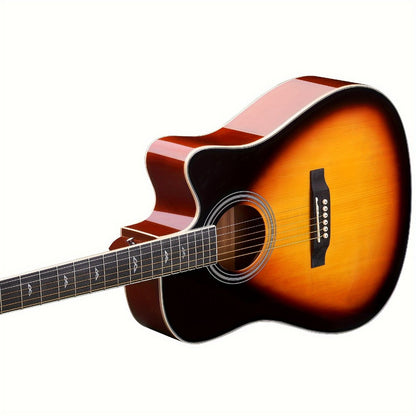 Acoustic Guitar, WINZZ, TG-A4, 41-Inch for Lessons and Practice detail image - detail view 6