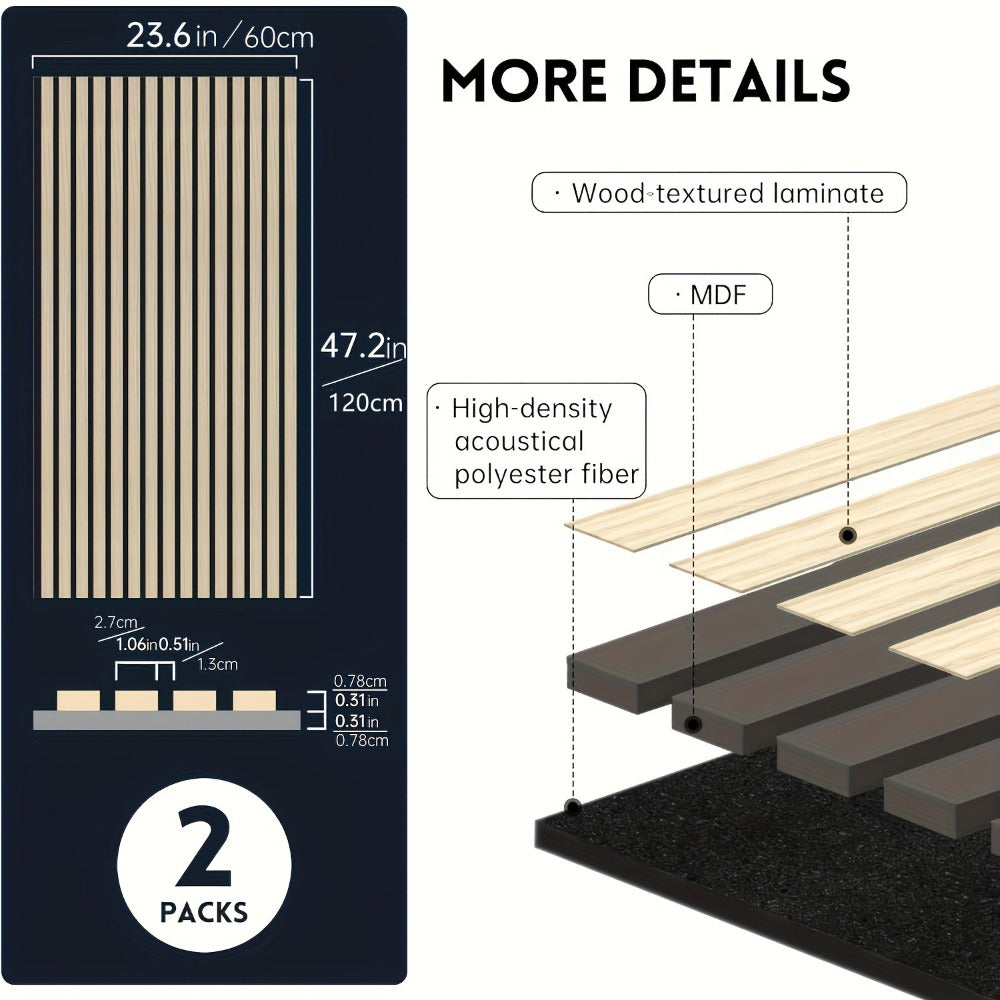 Acoustic Wall Panel, 121.92 Cm, 62.23 Cm for Reducing Room Reflections In Recording detail image