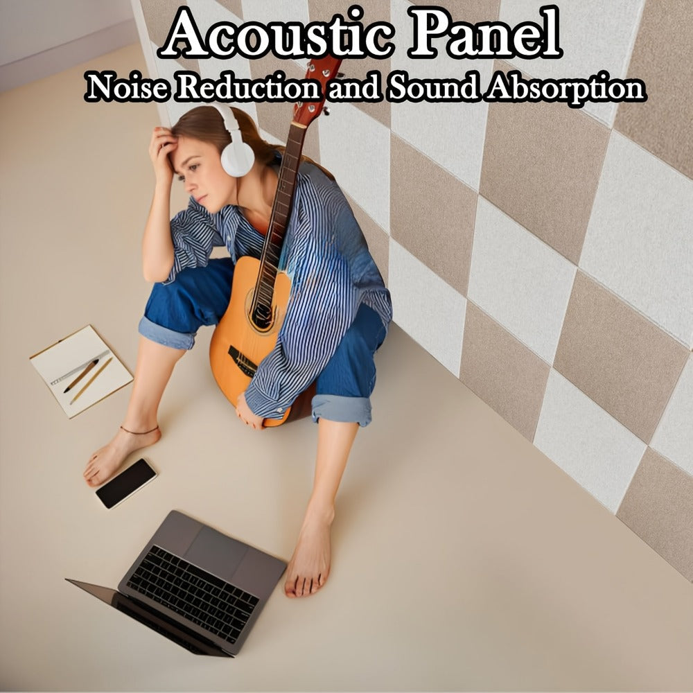 Acoustic Wall Panel, 6pcs, Panels for Reducing Room Reflections In Recording detail image - detail view 13