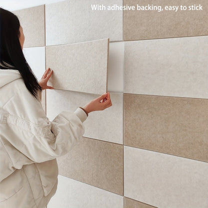 Acoustic Wall Panel, 6pcs, Panels for Reducing Room Reflections In Recording detail image - detail view 6