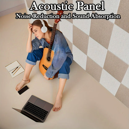 Acoustic Wall Panel, 6pcs, Panels for Reducing Room Reflections In Recording detail image - detail view 8