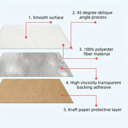 Acoustic Wall Panel, 81inch, 30cm for Reducing Room Reflections In Recording detail image - detail view 4
