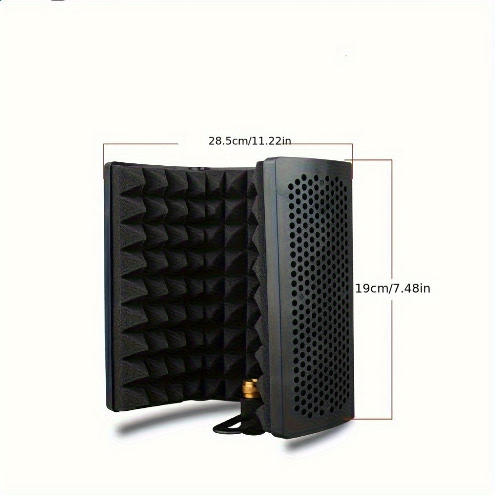 Acoustic Wall Panel, Foldable, Portable for Reducing Room Reflections In Recording detail image