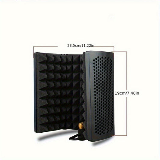 Acoustic Wall Panel, Foldable, Portable for Reducing Room Reflections In Recording detail image