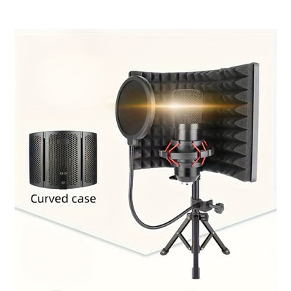 Acoustic Wall Panel, Foldable, Portable for Reducing Room Reflections In Recording detail image - detail view 4