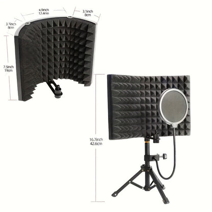 Acoustic Wall Panel, Foldable, Portable for Reducing Room Reflections In Recording detail image - detail view 8