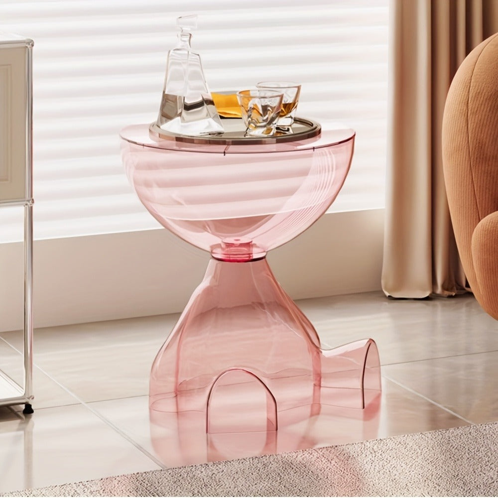 Acrylic Clear Coffee Table, Living Room Center Table for Work, Display, and Everyday Use detail image - detail view 13
