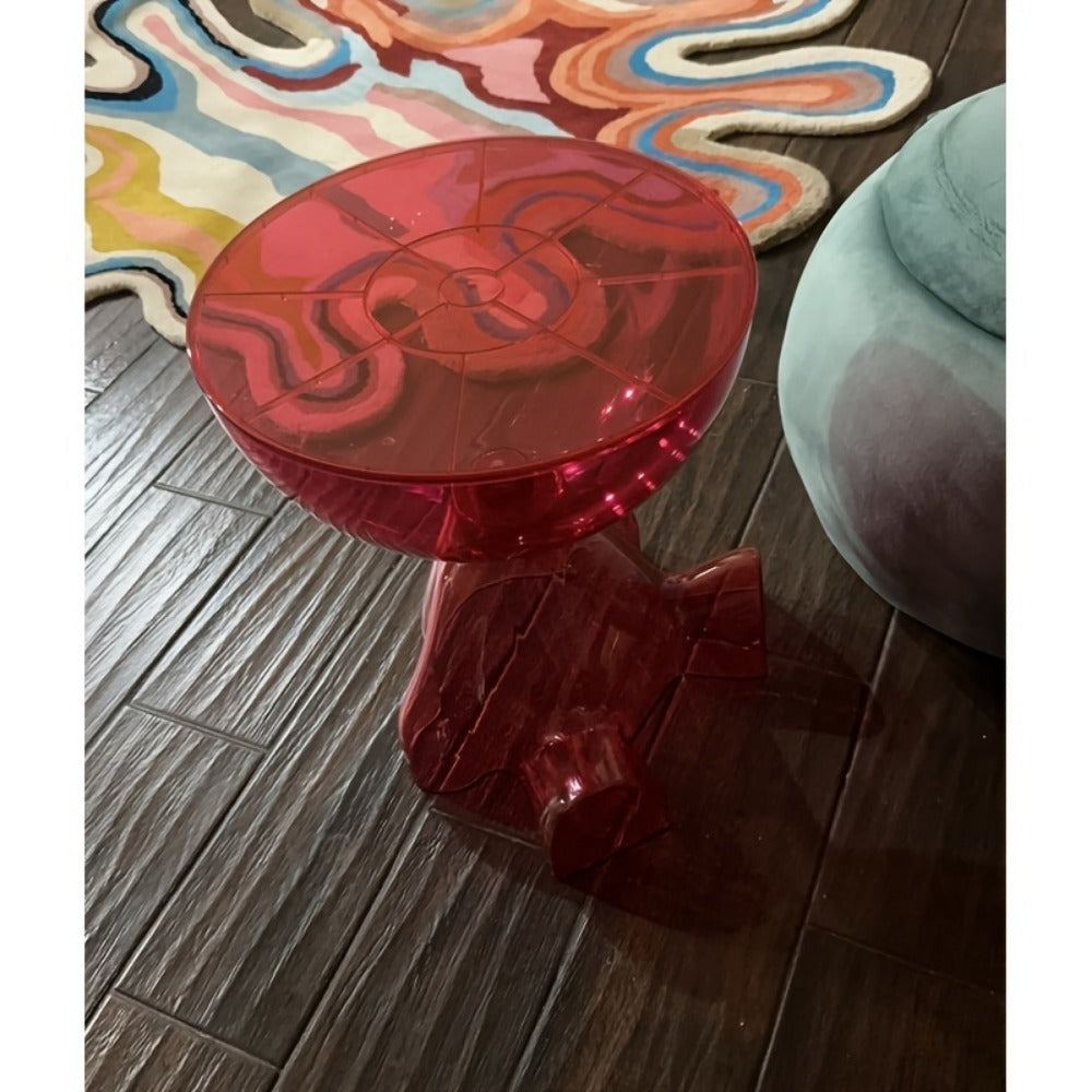 Acrylic Clear Coffee Table, Living Room Center Table for Work, Display, and Everyday Use detail image - detail view 5