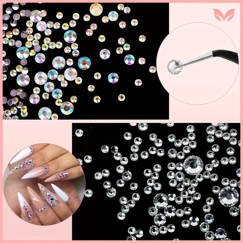 Acrylic Nail Kit MOROVAN with Lamp, 12 Glitter Colors, Three Powders, Nail Tips, Files and Manicure Tools