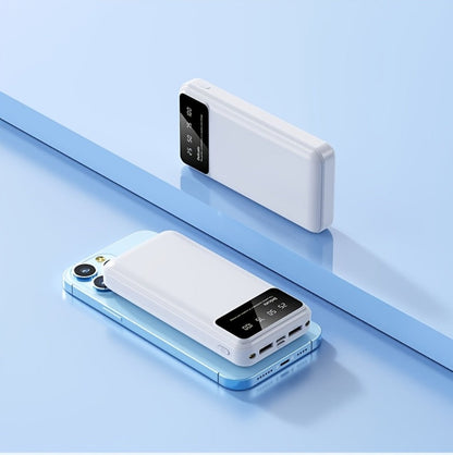 Power Bank 50000mAh with Dual USB Ports, Digital Battery Display and Three Color Options for Travel