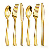 60pcs Golden - Suitable for 20 People