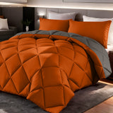 Orange & Dark Gray