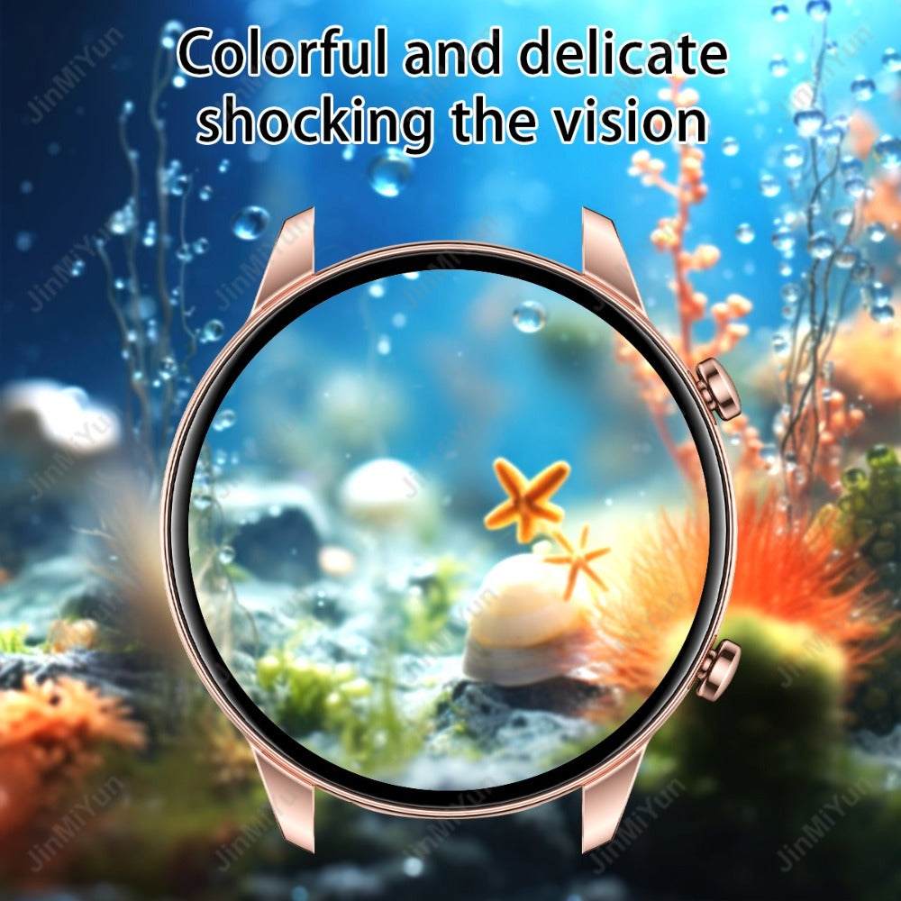 Smartwatch 1.5 Inch Full Touch with Remote Photo Capture, Calling, Music and Sport Modes in Four Colors