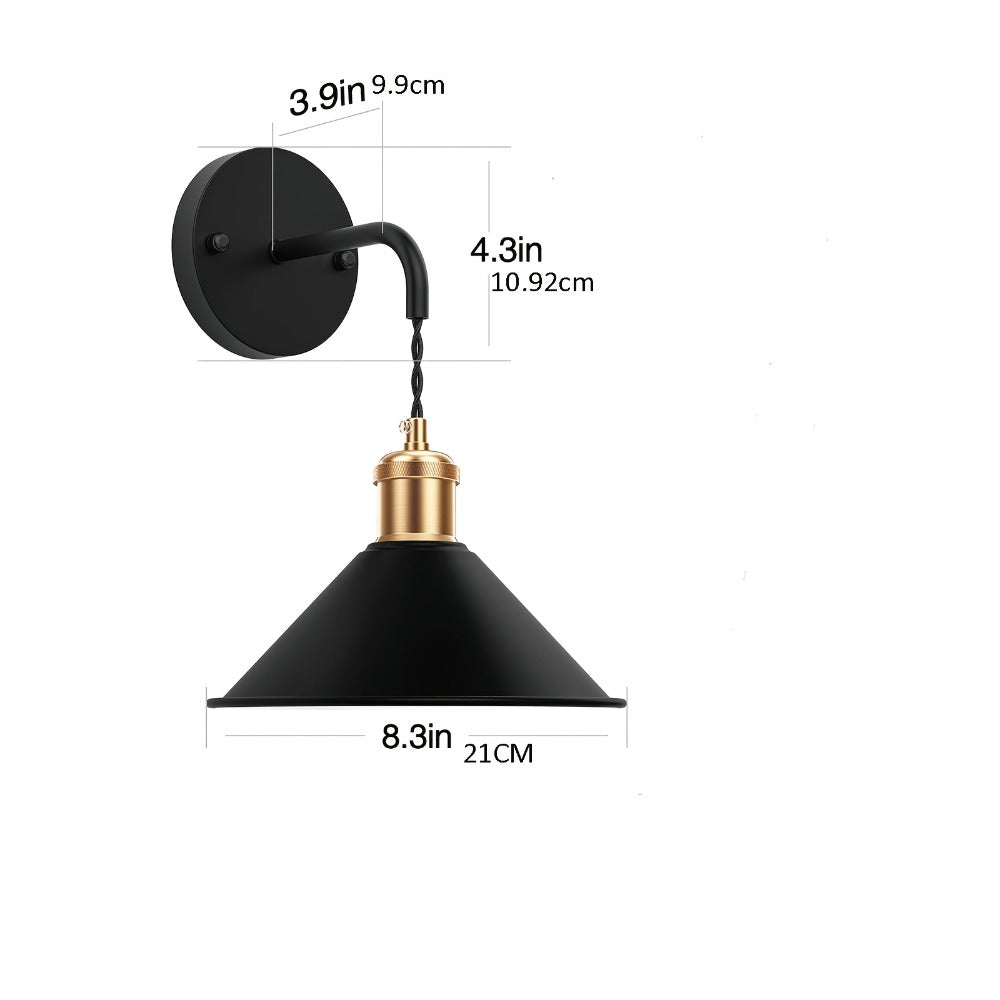 Battery-Operated Two-Light Wall Sconce Set with 13 RGB Scenes, Remote, Timer and Black or White Finish