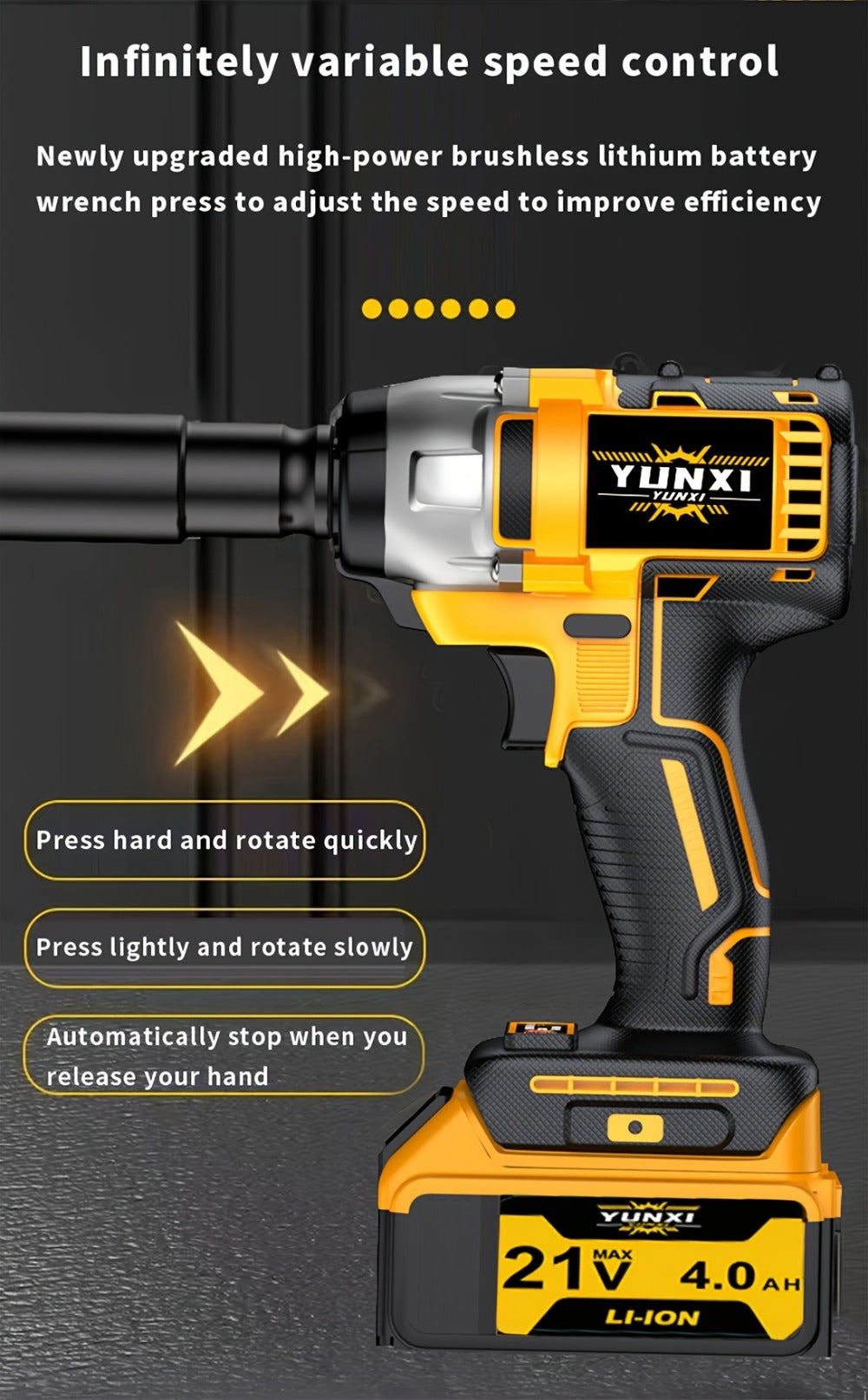 Impact Drill Set 21V Cordless with Drill Bit Accessories, Toolbox & Charger – Heavy Duty Wireless Impact Wrench Drill, 2AH / 4AH Battery Options, for Car Repair, Construction & Heavy-Duty DIY Projects