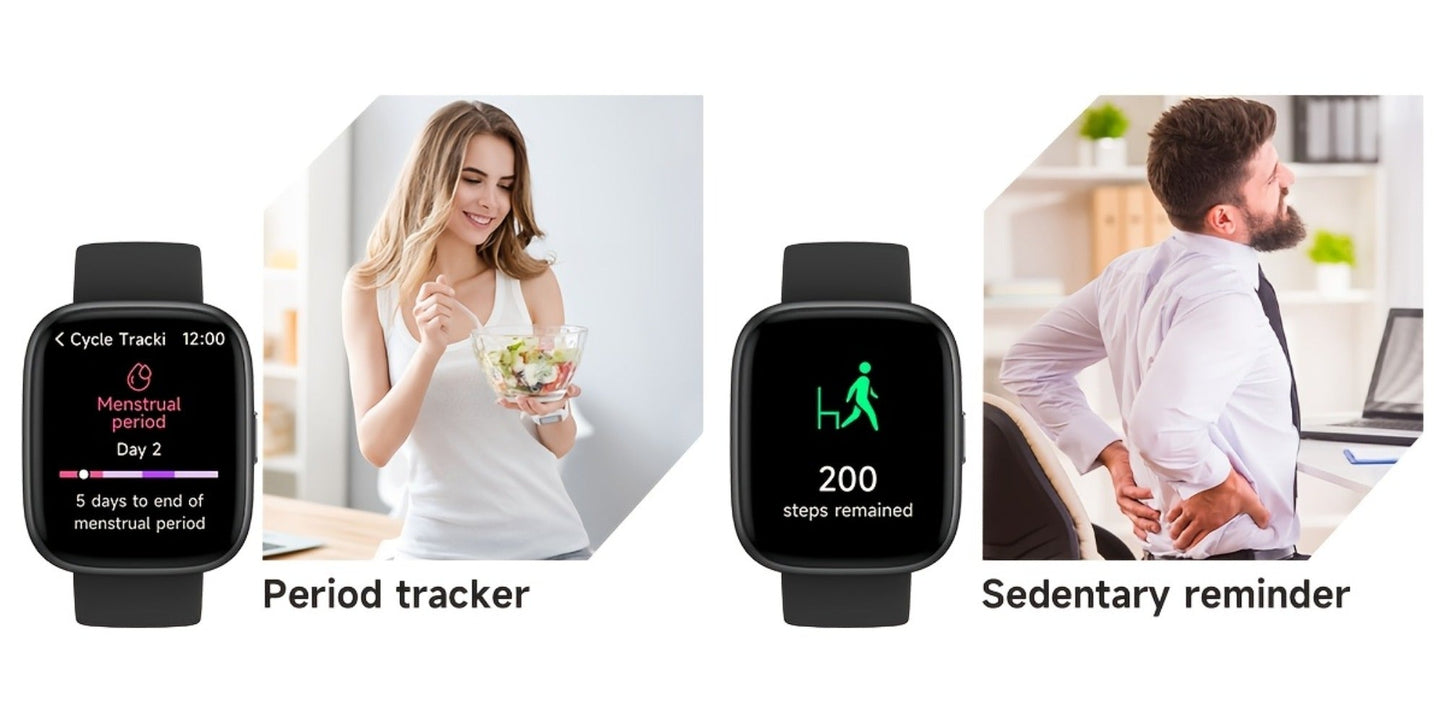 Smartwatch – Alexa Built-in Waterproof 1.83" HD – Wireless Calling, 100+ Sport Modes, Heart Rate SpO2 Sleep Tracker, Optional Woven…