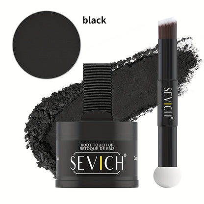 4 g plus 4 g Hair Root Touch-Up Powder Kit with Refill, Brush and Eight Checkout Options for Daily Use