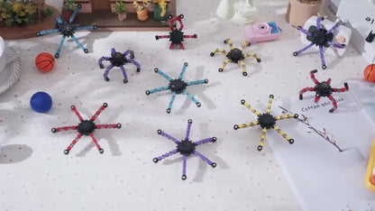 Robot Fidget Spinner Set with 10- or 15-Piece Standard and Luminous Checkout Configurations