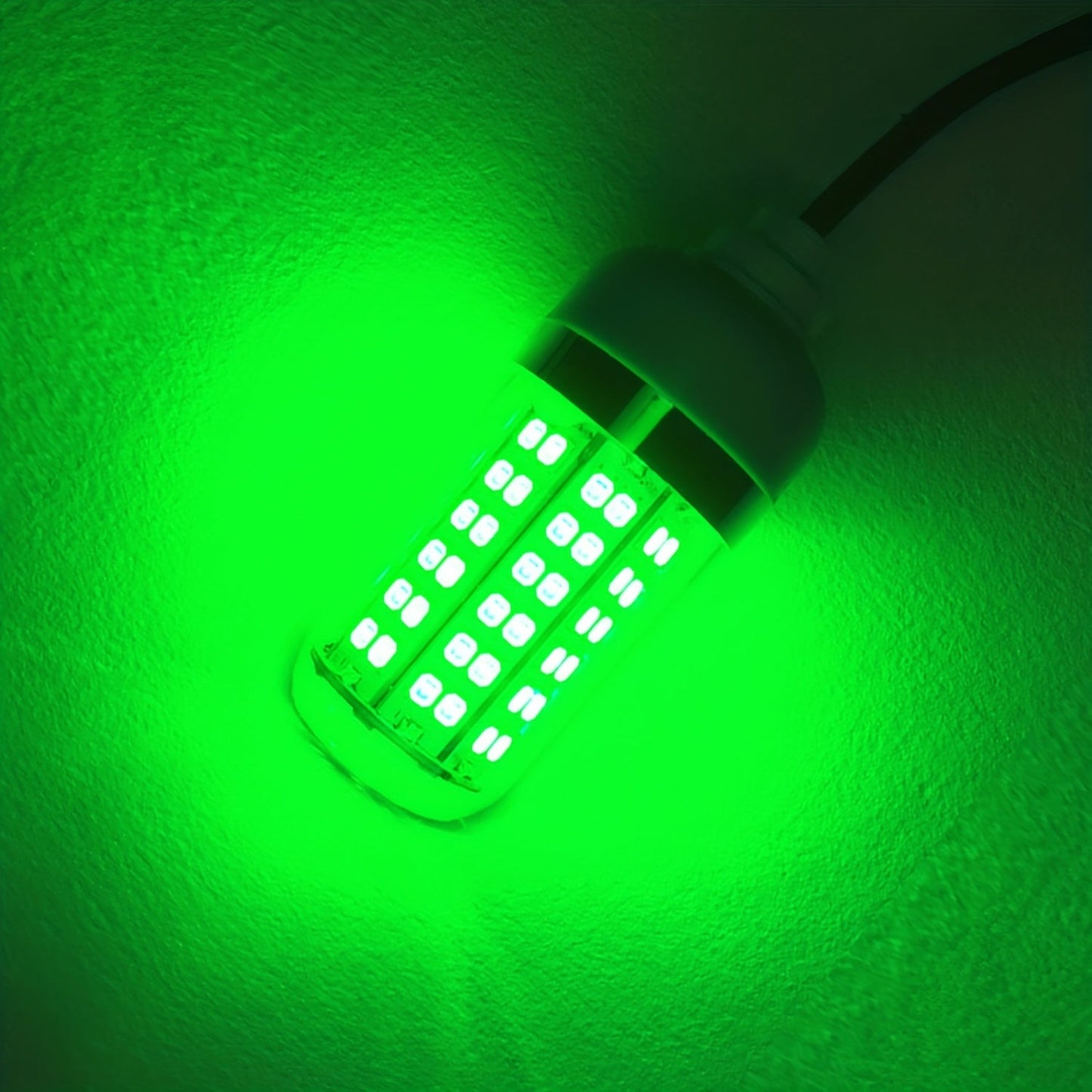 108-LED Underwater Fishing Light with USB Connector, 16.4-Foot Cable and Green or White Options