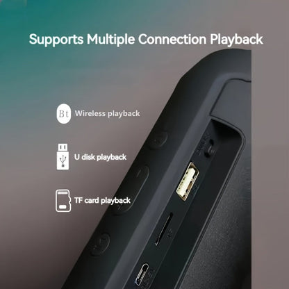 Portable Bluetooth Speaker with 5.1-Channel Listing, 1200mAh Battery and USB-C in Three Colors